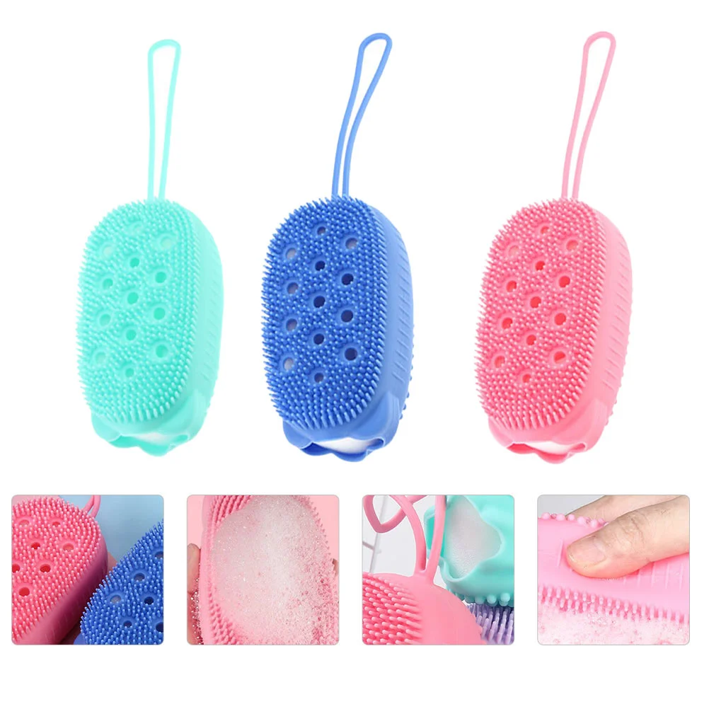 3 Pcs Bath Brush Sponges for Bathing Body Cleaning Scrubbers Accessories Back Skin Massager
3 Pcs Bath Brush Sponges for Bathing Body Cleaning Scrubbers Accessories Back Skin Massager