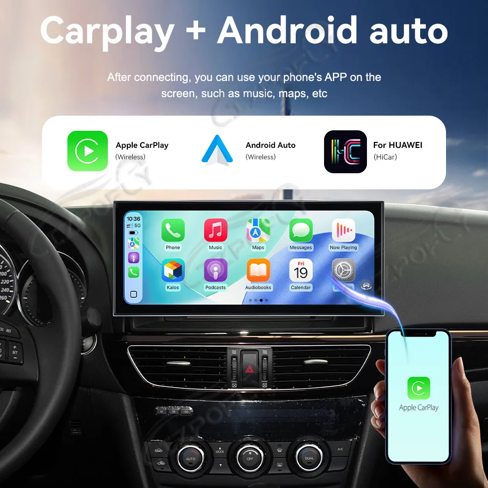 Carplay Car Radio 15.8" Touch Screen For Mazda 6 2014-2016 Android15 GPS Navigation Multimedia Player Head Unit Auto
Carplay Car Radio 15.8" Touch Screen For Mazda 6 2014-2016 Android15 GPS Navigation Multimedia Player Head Unit Auto