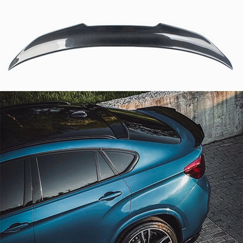 Стильный задний спойлер из углеродного волокна для BMW X6 F16 и X6M F86 PSM/MP/P 2014-2019
Стильный задний спойлер из углеродного волокна для BMW X6 F16 и X6M F86 PSM/MP/P 2014-2019