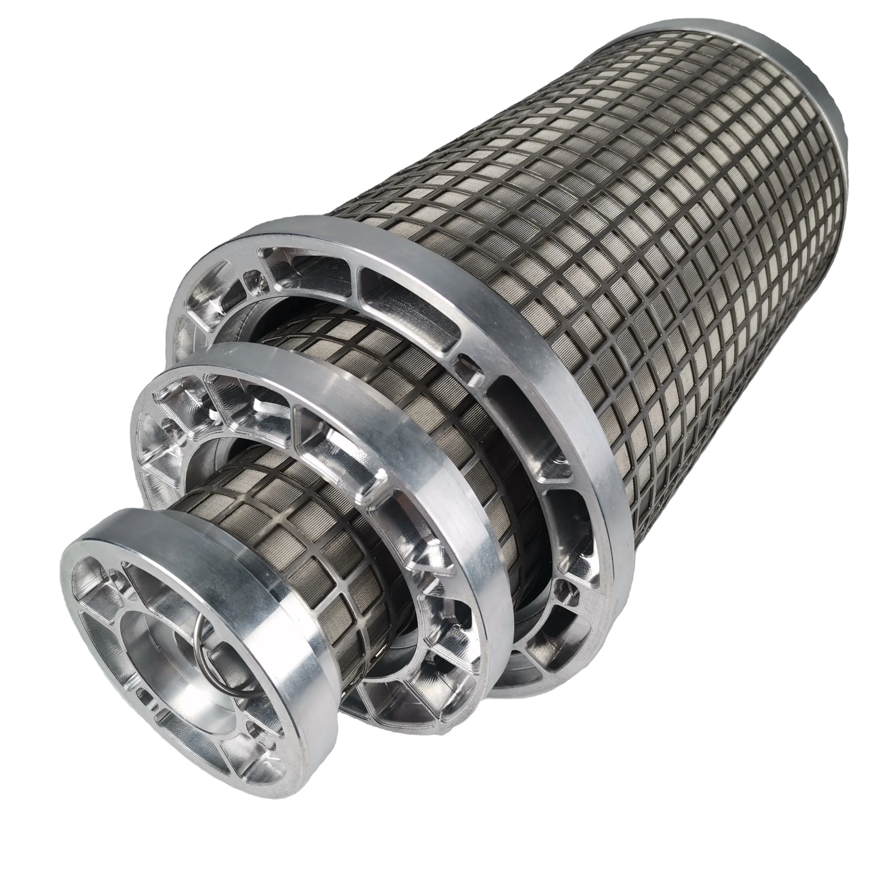 2026Customized Ss304 316L Wire Mesh Multi Mantle Filter Elements for Ship Engine Fuel Oil Filtration System
2026Customized Ss304 316L Wire Mesh Multi Mantle Filter Elements for Ship Engine Fuel Oil Filtration System