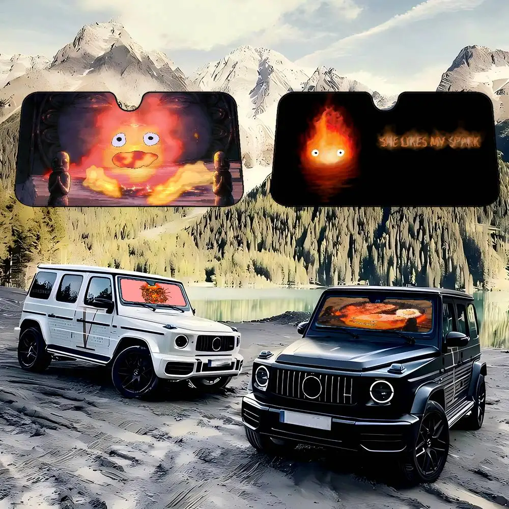 Fire Demon C-Calcifer Лобовое стекло Солнцезащитный козырек Индивидуальная алюминиевая фольга Окно автомобиля Крышка лобового стекла Солнцезащитная занавеска 
Fire Demon C-Calcifer Лобовое стекло Солнцезащитный козырек Индивидуальная алюминиевая фольга Окно автомобиля Крышка лобового стекла Солнцезащитная занавеска