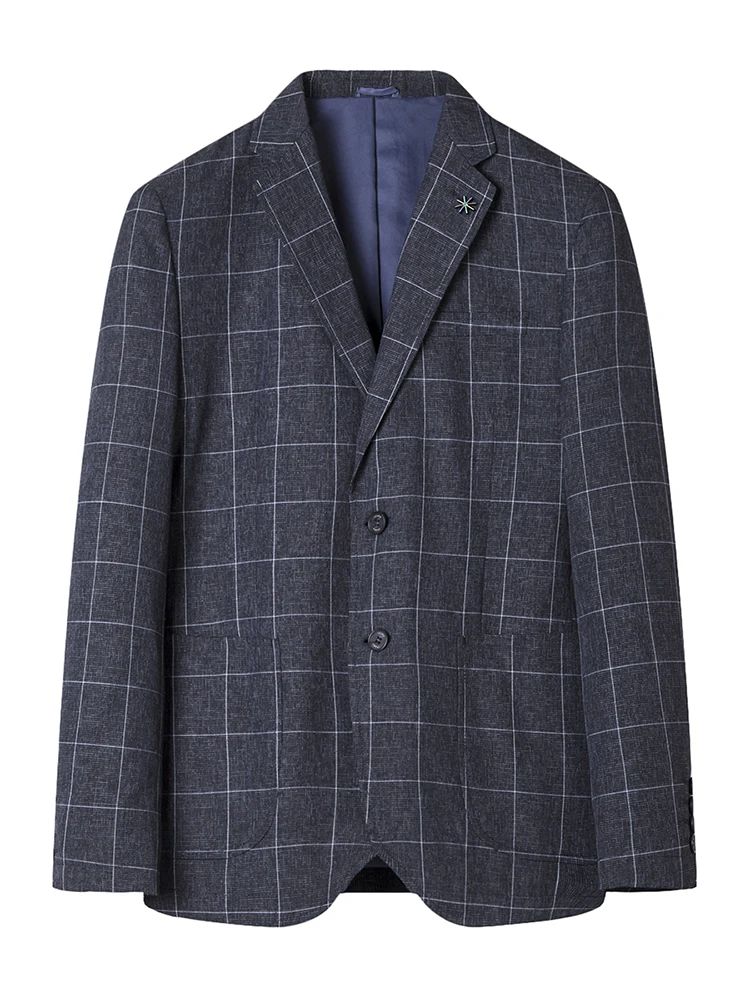 Busin повседневный клетчатый мужской однобортный костюм Jaet, весенне-осенний костюм-стойка, длинный свек, круглый подол, декор на пуговицах
Busin повседневный клетчатый мужской однобортный костюм Jaet, весенне-осенний костюм-стойка, длинный свек, круглый подол, декор на пуговицах