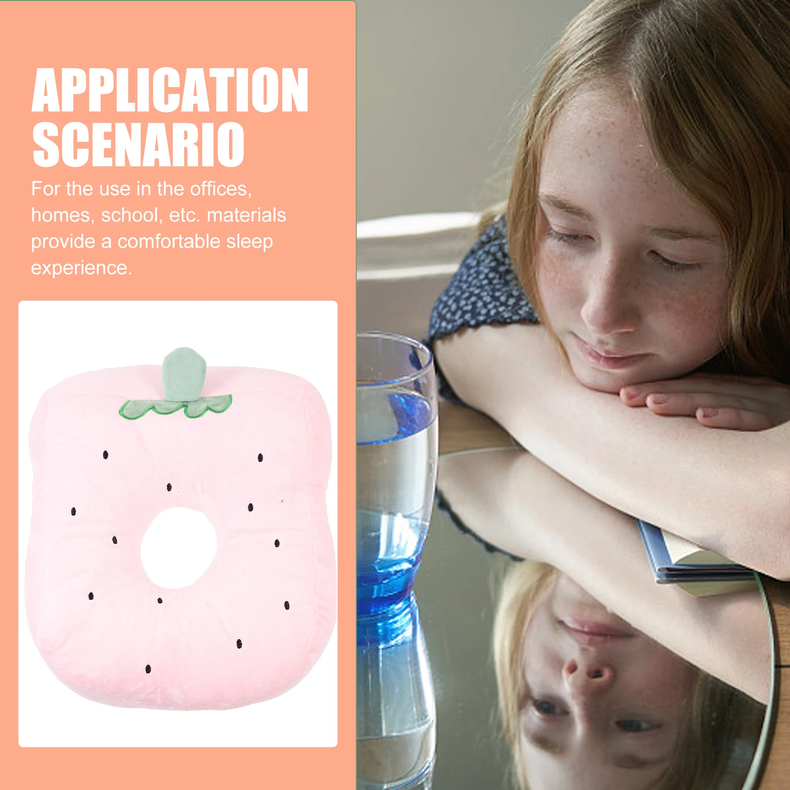 Nap Pillow Ear Holes Convenient Nap Cushion Ergonomic Comfortable Sleep Pillow for Desk Travel Neck Cushion Stuffed Animals
Nap Pillow Ear Holes Convenient Nap Cushion Ergonomic Comfortable Sleep Pillow for Desk Travel Neck Cushion Stuffed Animals