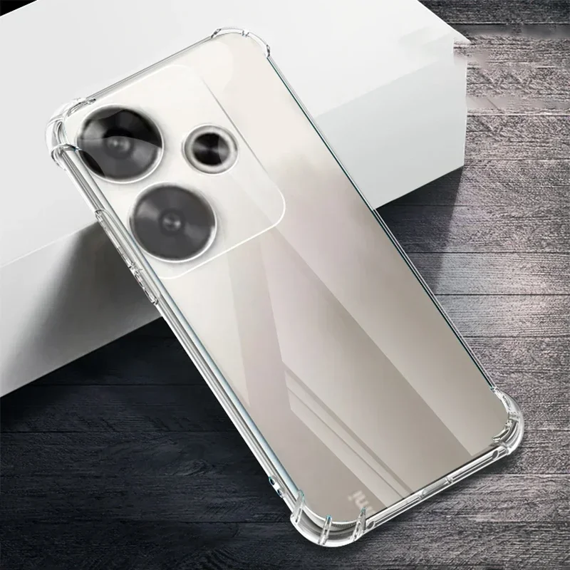 Air Bag Phone Case for Xiaomi PocoF6 Poco F6 Pro F6Pro Anti Drop Fall-proof Prevention Protective Thickened Corners Bumper Cover
Air Bag Phone Case for Xiaomi PocoF6 Poco F6 Pro F6Pro Anti Drop Fall-proof Prevention Protective Thickened Corners Bumper Cover