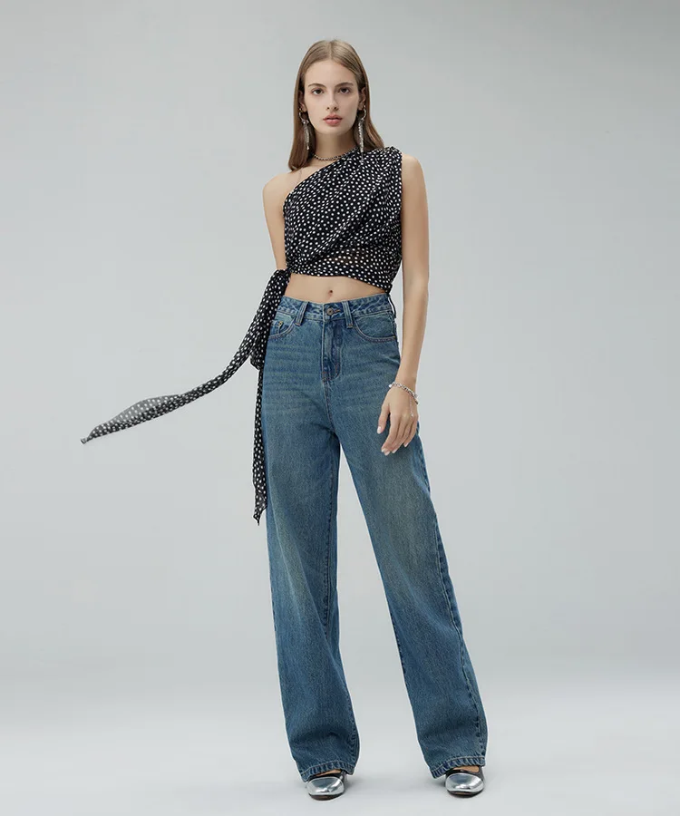 Women Denim Wide Leg Pants Jeans High Waist Washed Distressed Vintage Floor Length Pockets Streetwear Straight Trousers 2025
Women Denim Wide Leg Pants Jeans High Waist Washed Distressed Vintage Floor Length Pockets Streetwear Straight Trousers 2025
