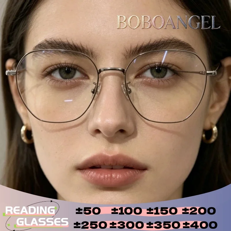 BOBOANGEL Women High Quality Prescription Optical Glasses Warm Mocha Brown Anti Blue Light Reading Glasses Customized Frame
BOBOANGEL Women High Quality Prescription Optical Glasses Warm Mocha Brown Anti Blue Light Reading Glasses Customized Frame