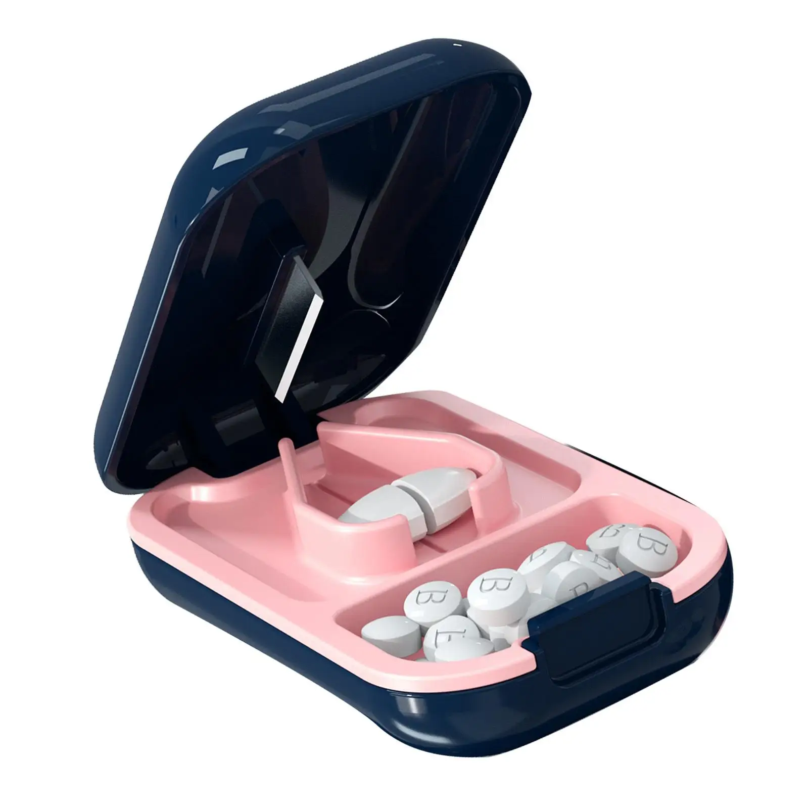 Tablet Cutter Box Portable Medicine Dispenser Vitamin Splitter Supplement Case Household Medicines - 125 bytes
Tablet Cutter Box Portable Medicine Dispenser Vitamin Splitter Supplement Case Household Medicines - 125 bytes