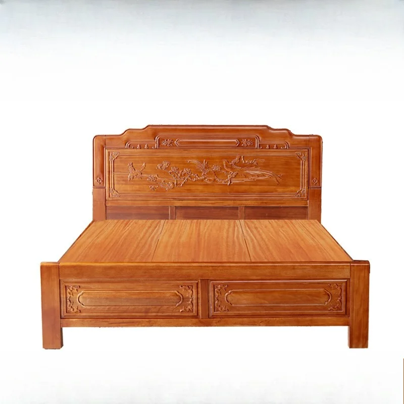 double classical gold carving rosewood bold thickened full solid wood bed large wedding bed tenon and mortise structure bed
double classical gold carving rosewood bold thickened full solid wood bed large wedding bed tenon and mortise structure bed