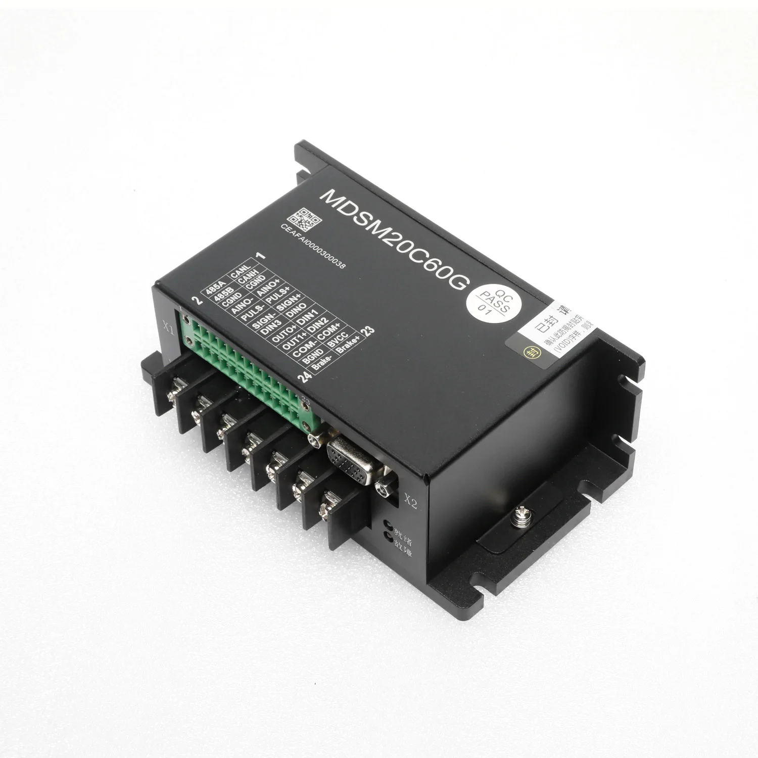 2026 50A Industrial Drive Controller for Autonomous Robots Supports Brushless DC BLDC Servo Motors with Sine Wave Support
2026 50A Industrial Drive Controller for Autonomous Robots Supports Brushless DC BLDC Servo Motors with Sine Wave Support