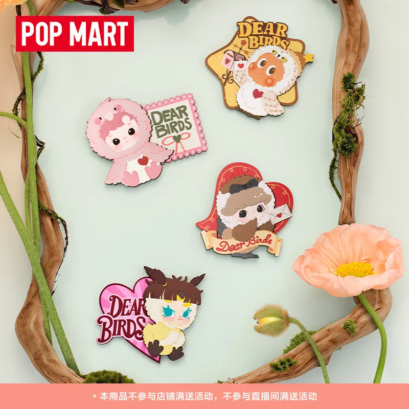 Official Authentic Pop Mart Dear Birds Fridge Magnets Blind Box Wooden Decorative Home Kitchen Living Room Decoration Gifts
Official Authentic Pop Mart Dear Birds Fridge Magnets Blind Box Wooden Decorative Home Kitchen Living Room Decoration Gifts