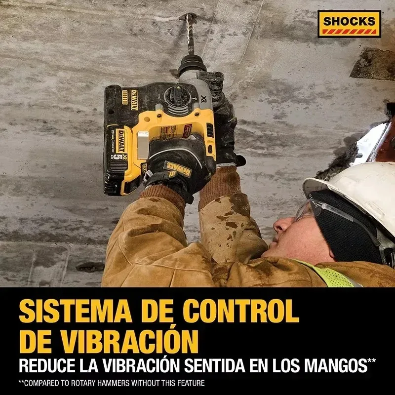 Dewalt Brushless Rechargeable Rotary Hammer drill Cordless 2 Modes Corded Demolition Chipping Metal Concrete Breaker Jackhammer
Dewalt Brushless Rechargeable Rotary Hammer drill Cordless 2 Modes Corded Demolition Chipping Metal Concrete Breaker Jackhammer