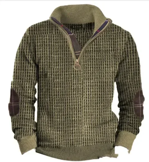 New Men's Casual Sweatshirt Casual Long Sleeve Stand Collar Button Pullover Sweatshirts Autumn Outdoor Streetwear for Men
New Men's Casual Sweatshirt Casual Long Sleeve Stand Collar Button Pullover Sweatshirts Autumn Outdoor Streetwear for Men