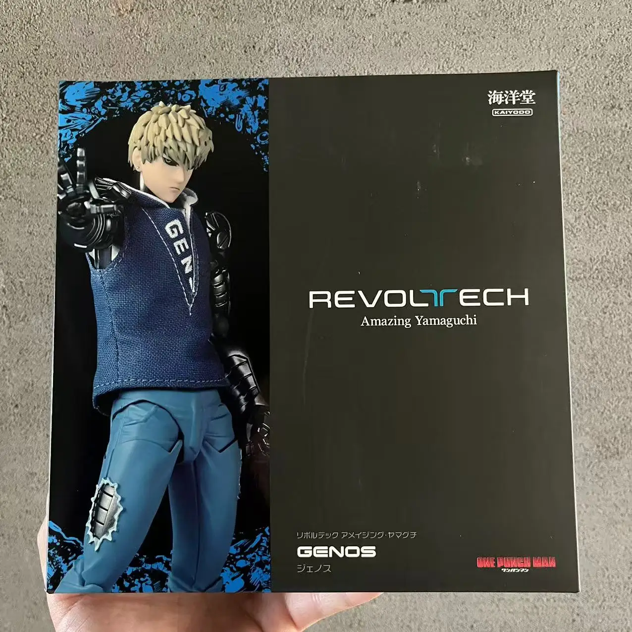 Original Kaiyodo Revoltech Amazing Yamaguchi Genos One Punch Man Action Figures Anime Model Toys Figura Collection
Original Kaiyodo Revoltech Amazing Yamaguchi Genos One Punch Man Action Figures Anime Model Toys Figura Collection