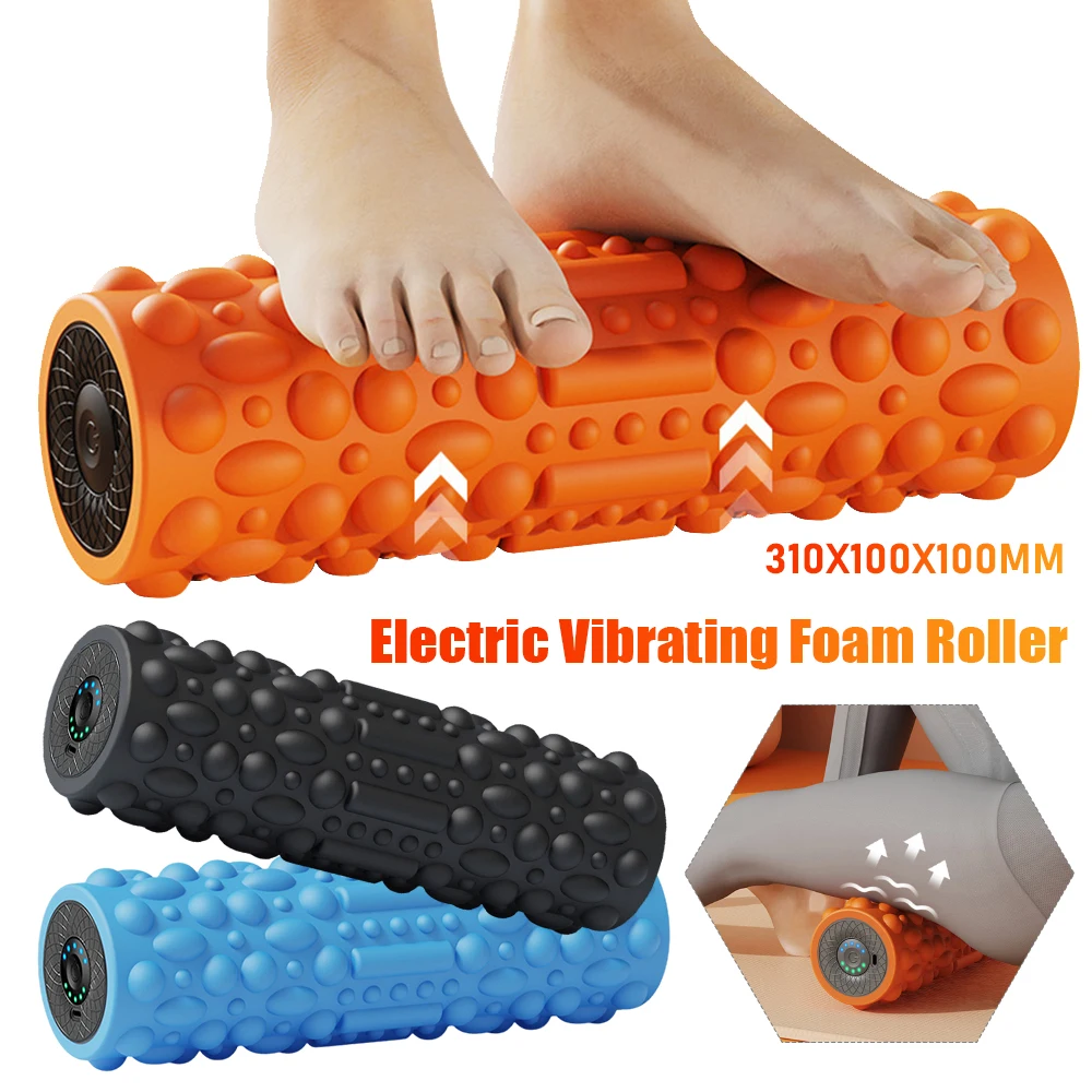 Electric Vibrating Foam Roller Massage Column Rechargeable Exercise Rollers For Yoga Pilates Muscle Tissue Relaxation Massager
Electric Vibrating Foam Roller Massage Column Rechargeable Exercise Rollers For Yoga Pilates Muscle Tissue Relaxation Massager