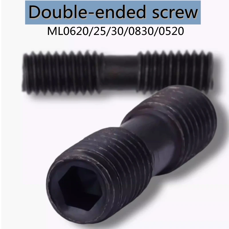 Tool holder high quality High hardness CNC Clamp Screw Double head screw ML520 ML620 ML625 ML630 ML830*1.0 accessories screw
Tool holder high quality High hardness CNC Clamp Screw Double head screw ML520 ML620 ML625 ML630 ML830*1.0 accessories screw