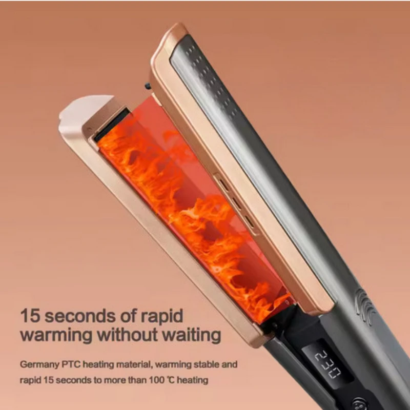 Hot Hair Straightener Curling Ionizer with LCD Wide PanelProfessional Ceramic Hair Straightener with adjustable temperature
Hot Hair Straightener Curling Ionizer with LCD Wide PanelProfessional Ceramic Hair Straightener with adjustable temperature