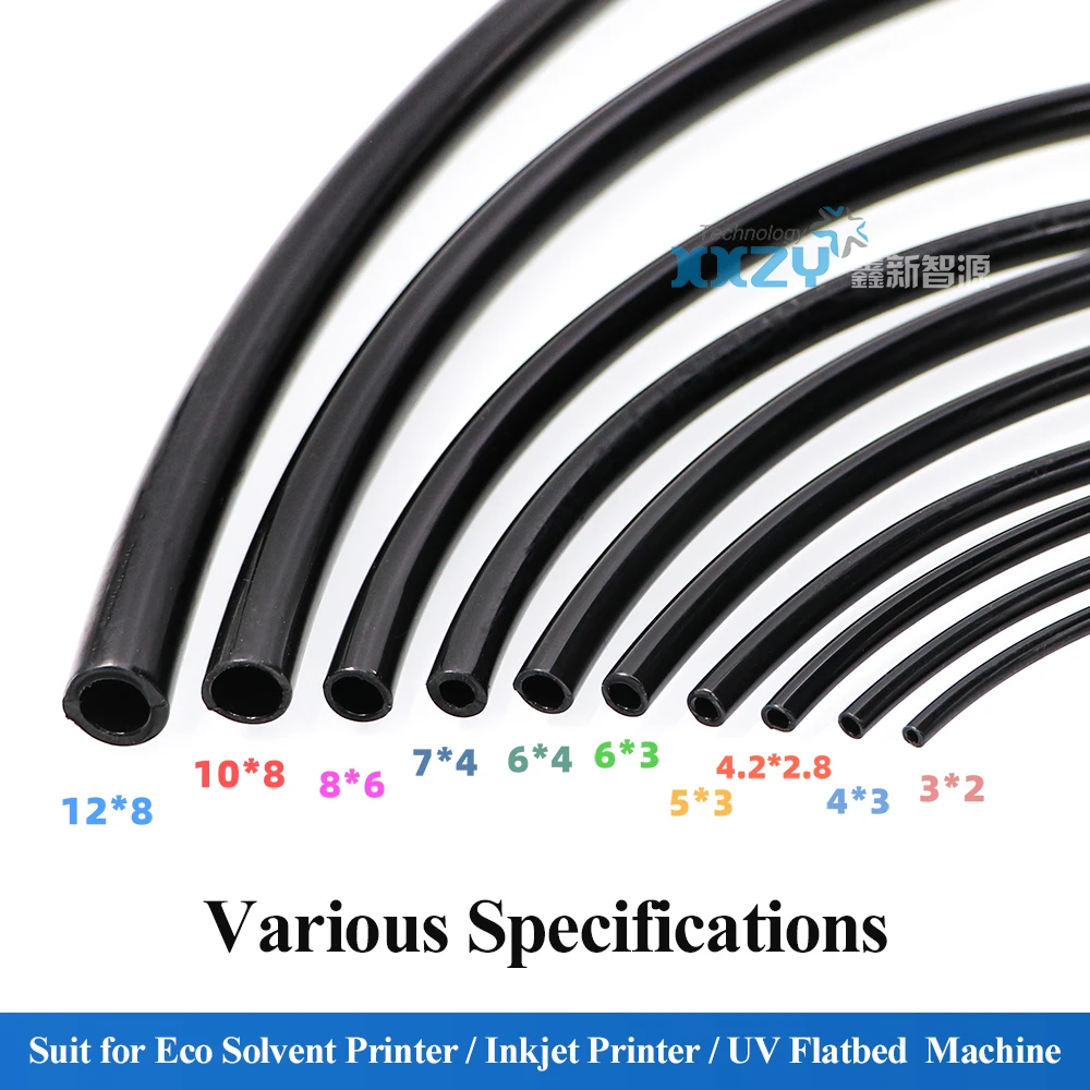 5M UV Printer Single Line Ink Pipe Hose Black for Solvent Printer UV Machine 3x2mm 4x3mm 6x4mm Ink Tube
5M UV Printer Single Line Ink Pipe Hose Black for Solvent Printer UV Machine 3x2mm 4x3mm 6x4mm Ink Tube