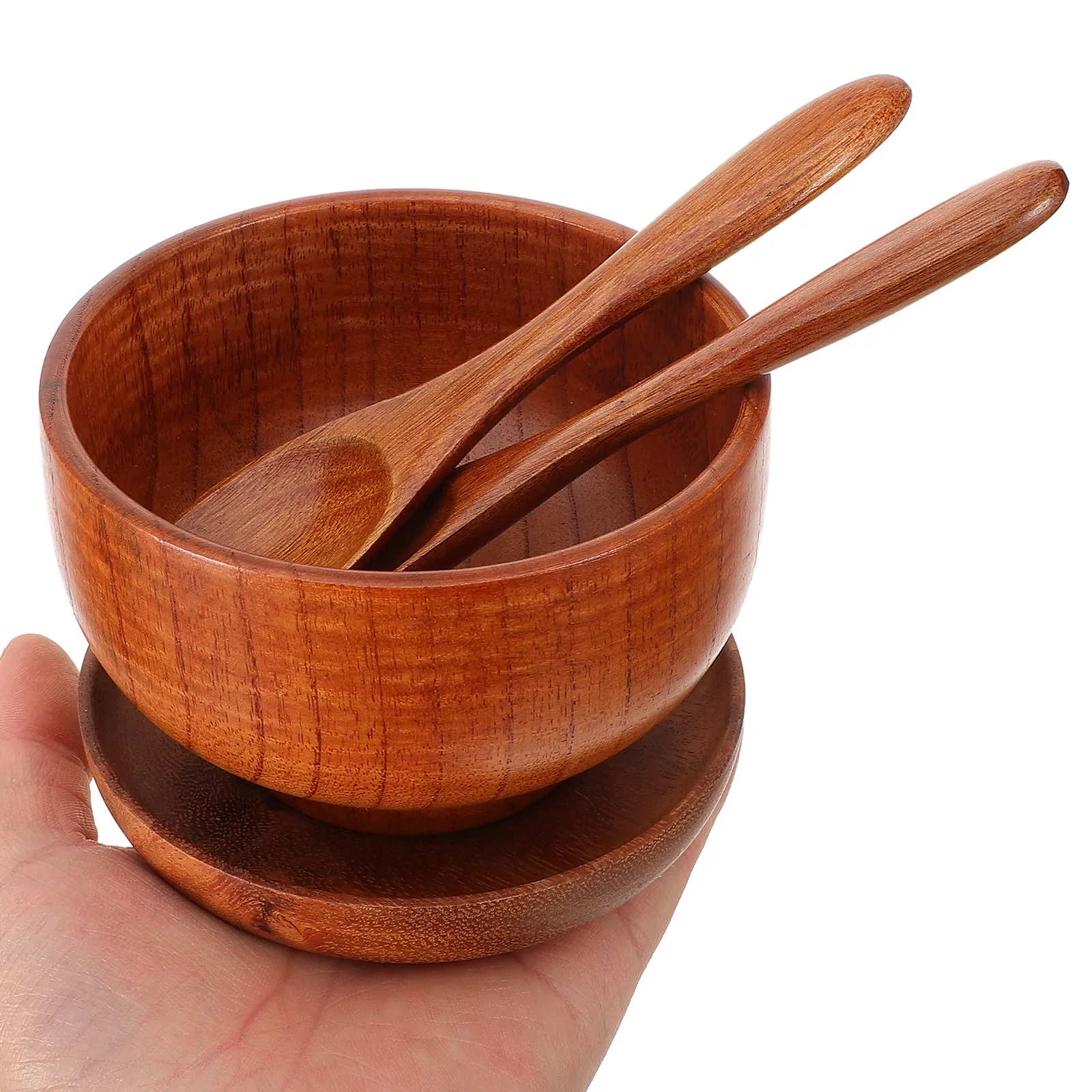 1Set Wooden Salad Bowl Set with Spoon Fork Natural Wood Serving Bowl for Salad Fruit Pasta Rice Soup Home Restaurant Kitchen
1Set Wooden Salad Bowl Set with Spoon Fork Natural Wood Serving Bowl for Salad Fruit Pasta Rice Soup Home Restaurant Kitchen