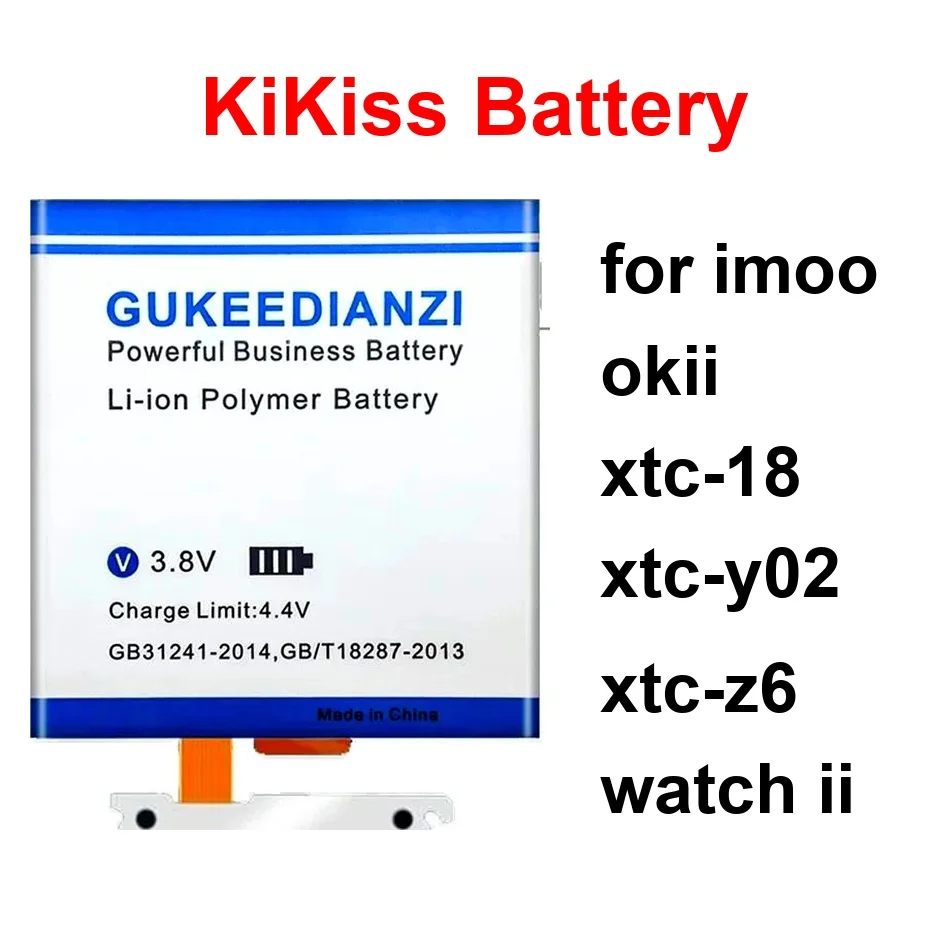 Mobile Phone Battery Reliable Power 450-780Mah For Imoo Okii Xtc-18 Xtc-Y02 Xtc-Z6 Watch II
Mobile Phone Battery Reliable Power 450-780Mah For Imoo Okii Xtc-18 Xtc-Y02 Xtc-Z6 Watch II