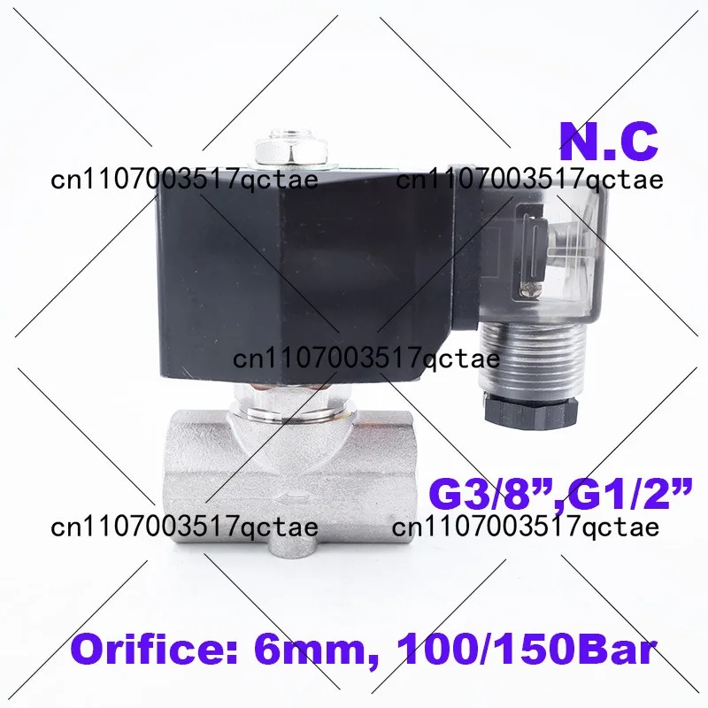 100 бар, 150 бар GSPG-06, 2-ходовой водяной электромагнитный клапан высокого давления, 3/8 дюйма, 1/2 дюйма, 220 В, 24 В, отверстие, 6 мм, Н.З, клапан из нержавеющей стали 304
100 бар, 150 бар GSPG-06, 2-ходовой водяной электромагнитный клапан высокого давления, 3/8 дюйма, 1/2 дюйма, 220 В, 24 В, отверстие, 6 мм, Н.З, клапан из нержавеющей стали 304