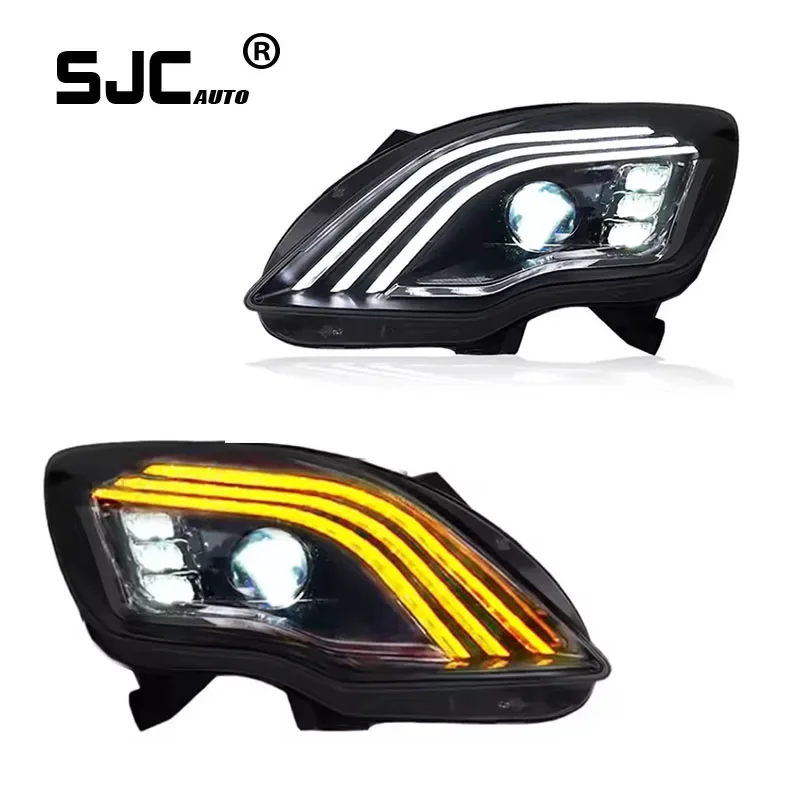 SJC LED Headlights For Mercedes Benz R-Class W251 07-17. Front Lamps Integrated Daytime Running Light&Turn Signal High Low Beam
SJC LED Headlights For Mercedes Benz R-Class W251 07-17. Front Lamps Integrated Daytime Running Light&Turn Signal High Low Beam