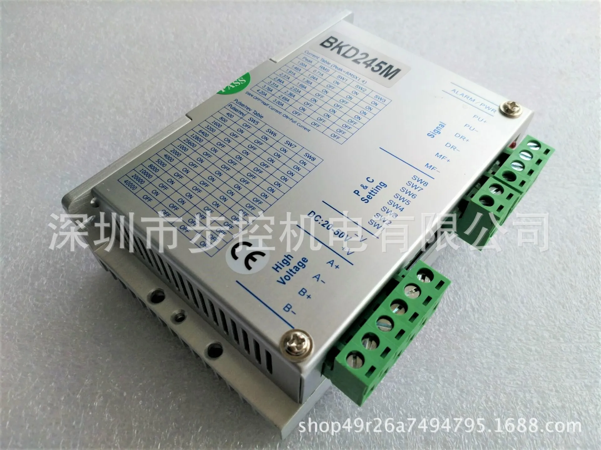 2025 Factory Direct Sales BKD245M/BK245M DC 20-50V Two-phase Digital 57/86 Stepper Driver!
2025 Factory Direct Sales BKD245M/BK245M DC 20-50V Two-phase Digital 57/86 Stepper Driver!