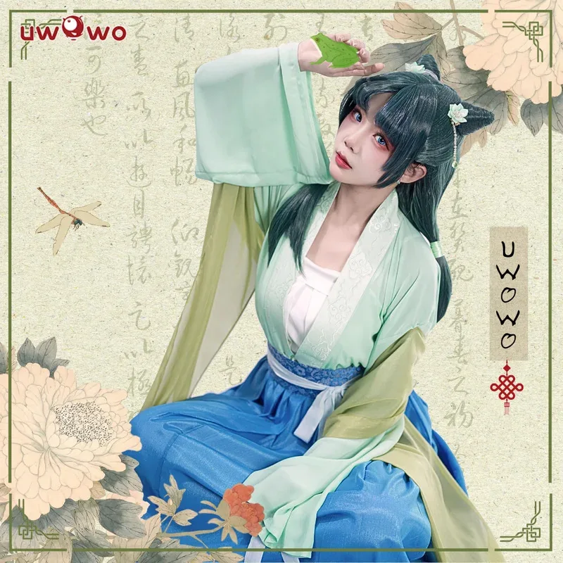 IN STOCK UWOWO Maomao Cosplay Anime The Apothecaryy Diariess Maomao Frog Green Hanfu Style Hunt Cosplay Costume New suit
IN STOCK UWOWO Maomao Cosplay Anime The Apothecaryy Diariess Maomao Frog Green Hanfu Style Hunt Cosplay Costume New suit