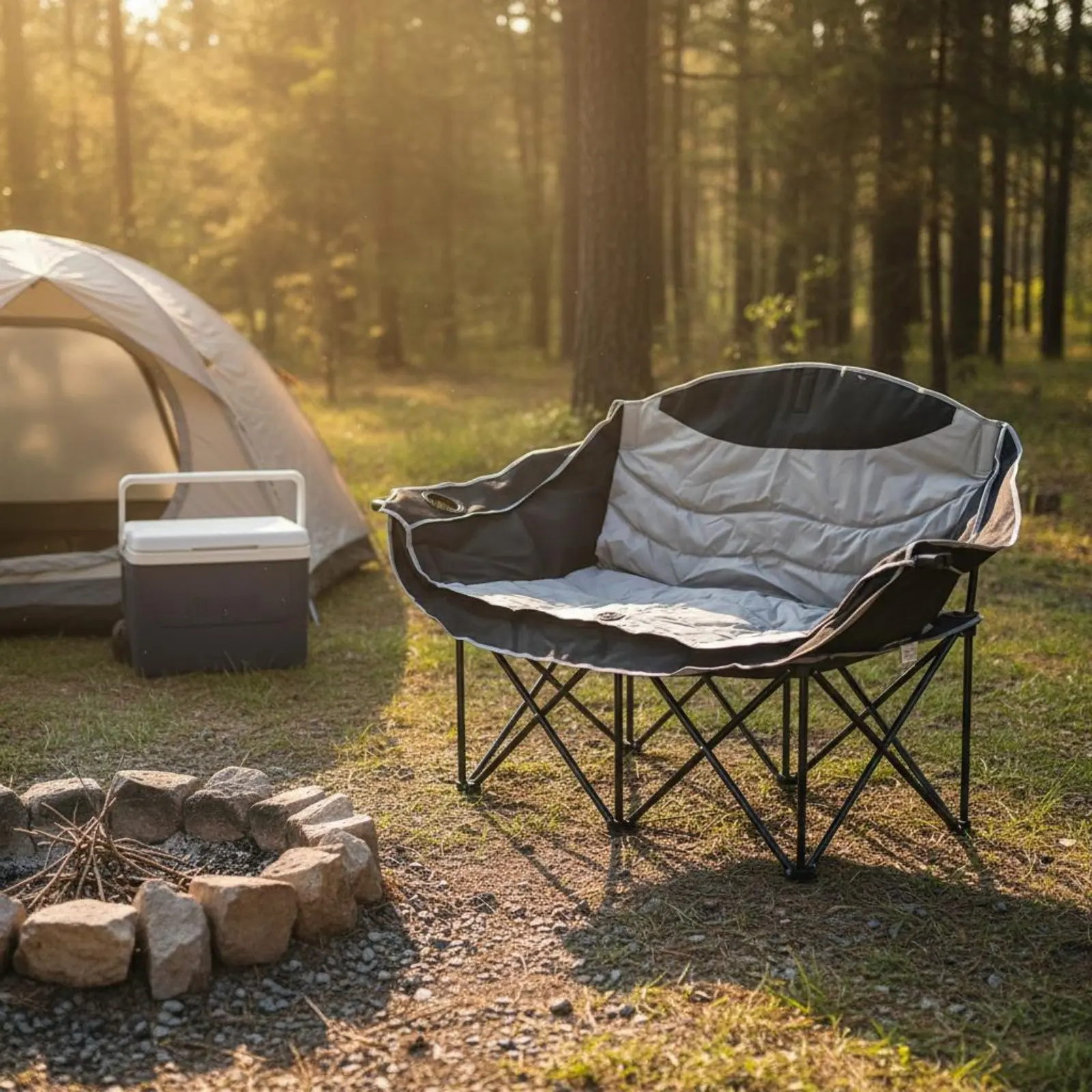 Double Camping Chair Foldable Camping Loveseat Padded Outdoor Loveseat Sturdy Duty Portable Seating for Backyard
Double Camping Chair Foldable Camping Loveseat Padded Outdoor Loveseat Sturdy Duty Portable Seating for Backyard