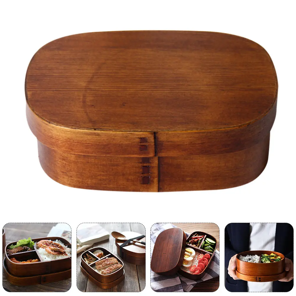 1Pcs Natural Wood Bento Box High Quality Divided Lunch Container Leak Proof Lid Large Capacity Meal Prep Box for Work School
1Pcs Natural Wood Bento Box High Quality Divided Lunch Container Leak Proof Lid Large Capacity Meal Prep Box for Work School