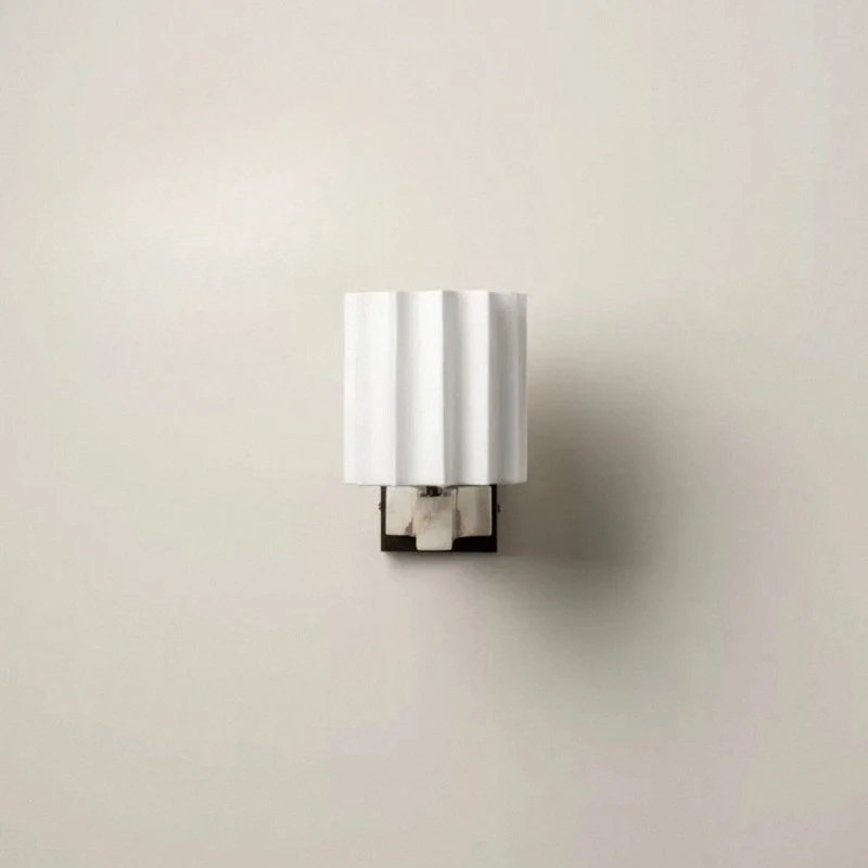 Vintage Marble Wall Lamp Modern Minimalist Sconce for Living Room Sofa Background Bedroom Bedside Creative Decor Light
Vintage Marble Wall Lamp Modern Minimalist Sconce for Living Room Sofa Background Bedroom Bedside Creative Decor Light