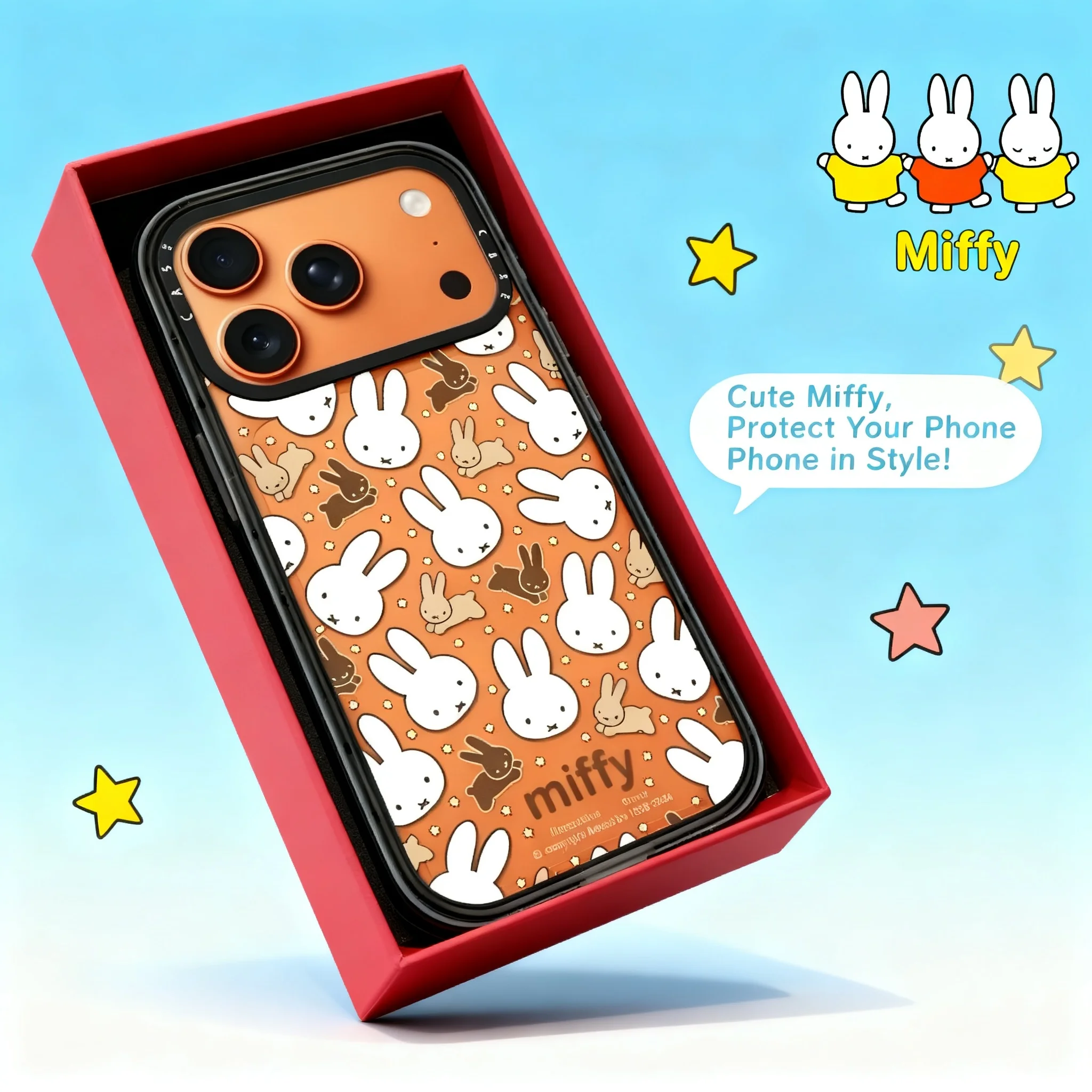 Magnetic Kawaii Miffy Rabbit Starry Phone Case For 17Promax 17Air 16Plus 15Pro 14Promax 13Pro 12 Series Full Cover
Magnetic Kawaii Miffy Rabbit Starry Phone Case For 17Promax 17Air 16Plus 15Pro 14Promax 13Pro 12 Series Full Cover