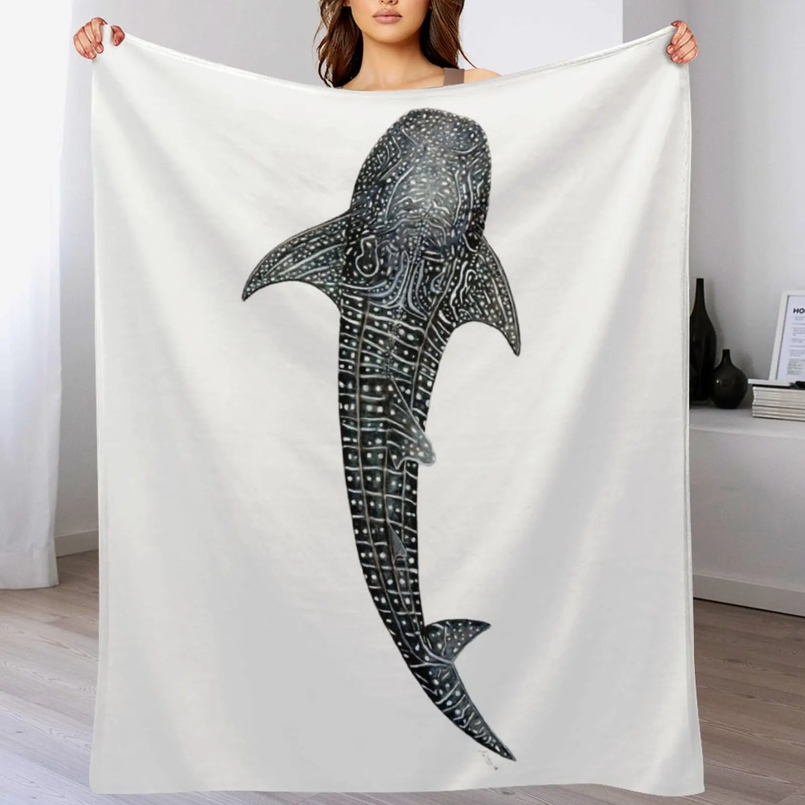 Whale shark for divers, shark lovers and fishermen Throw Blanket Cozy Light Blanket for Travel Camping Picnic
Whale shark for divers, shark lovers and fishermen Throw Blanket Cozy Light Blanket for Travel Camping Picnic