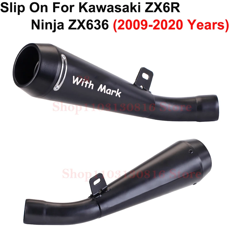 Slip On For Kawasaki ZX6R ZX-6R Ninja ZX636 M4 Laser 2009 - 2020 Motorcycle Exhaust Modified Muffler Tailpipe Link Pipe Escape
Slip On For Kawasaki ZX6R ZX-6R Ninja ZX636 M4 Laser 2009 - 2020 Motorcycle Exhaust Modified Muffler Tailpipe Link Pipe Escape