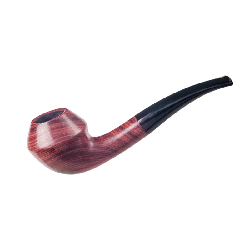 Red Sandalwood Smoking Tobacco Pipe Traditional Bent Wooden Tobacco Smoking Pipe Solid Wood Smoking Tobacco Pipe Men's Gift
Red Sandalwood Smoking Tobacco Pipe Traditional Bent Wooden Tobacco Smoking Pipe Solid Wood Smoking Tobacco Pipe Men's Gift