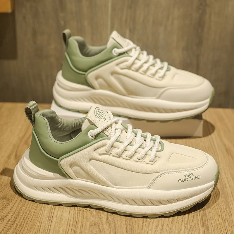High Quality Men's Casual Sneakers 2026 New Thick Sole Running Shoes Breathable Non-slip Platform Shoes Comfortable Sports Shoes
High Quality Men's Casual Sneakers 2026 New Thick Sole Running Shoes Breathable Non-slip Platform Shoes Comfortable Sports Shoes