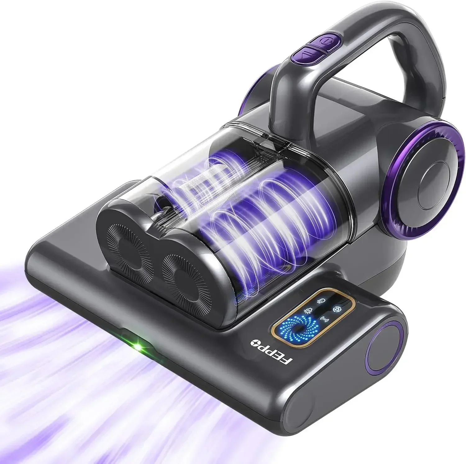 Mattress Vacuum Cleaner, 16Kpa Bed Vacuum Cleaner with 253.7nm UV-C Light, 140°F Heat, HEPA Filter & Ultrasonic, Versatile
Mattress Vacuum Cleaner, 16Kpa Bed Vacuum Cleaner with 253.7nm UV-C Light, 140°F Heat, HEPA Filter & Ultrasonic, Versatile