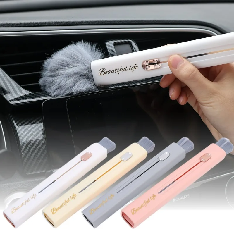 2-in-1 Multifunctional Car Gap Brush Car Air Conditioning Dust Removal Tool Air Outlet Keyboard Fan Blade Crevice Cleaning Brush
2-in-1 Multifunctional Car Gap Brush Car Air Conditioning Dust Removal Tool Air Outlet Keyboard Fan Blade Crevice Cleaning Brush