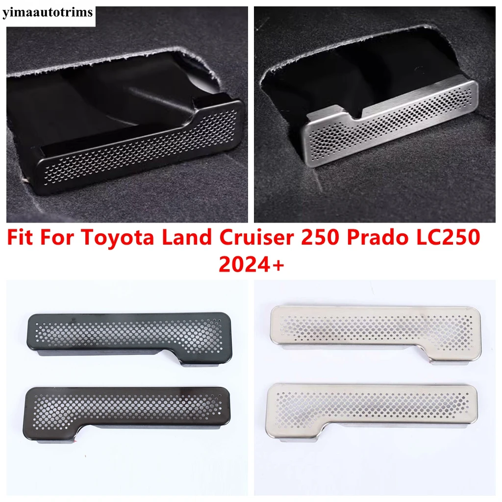 2PCS Seat Under Floor Air Conditioning AC Outlet Vent Dust Cover Accessories For Toyota Land Cruiser 250 Prado LC250 2024 2025
2PCS Seat Under Floor Air Conditioning AC Outlet Vent Dust Cover Accessories For Toyota Land Cruiser 250 Prado LC250 2024 2025