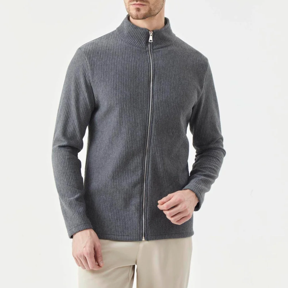 Casual Fashion Men Sweater Jacket Zip Up Stand Collar Comfortable Long Sleeve Cardigans Knitted Coat Tops For Man
Casual Fashion Men Sweater Jacket Zip Up Stand Collar Comfortable Long Sleeve Cardigans Knitted Coat Tops For Man