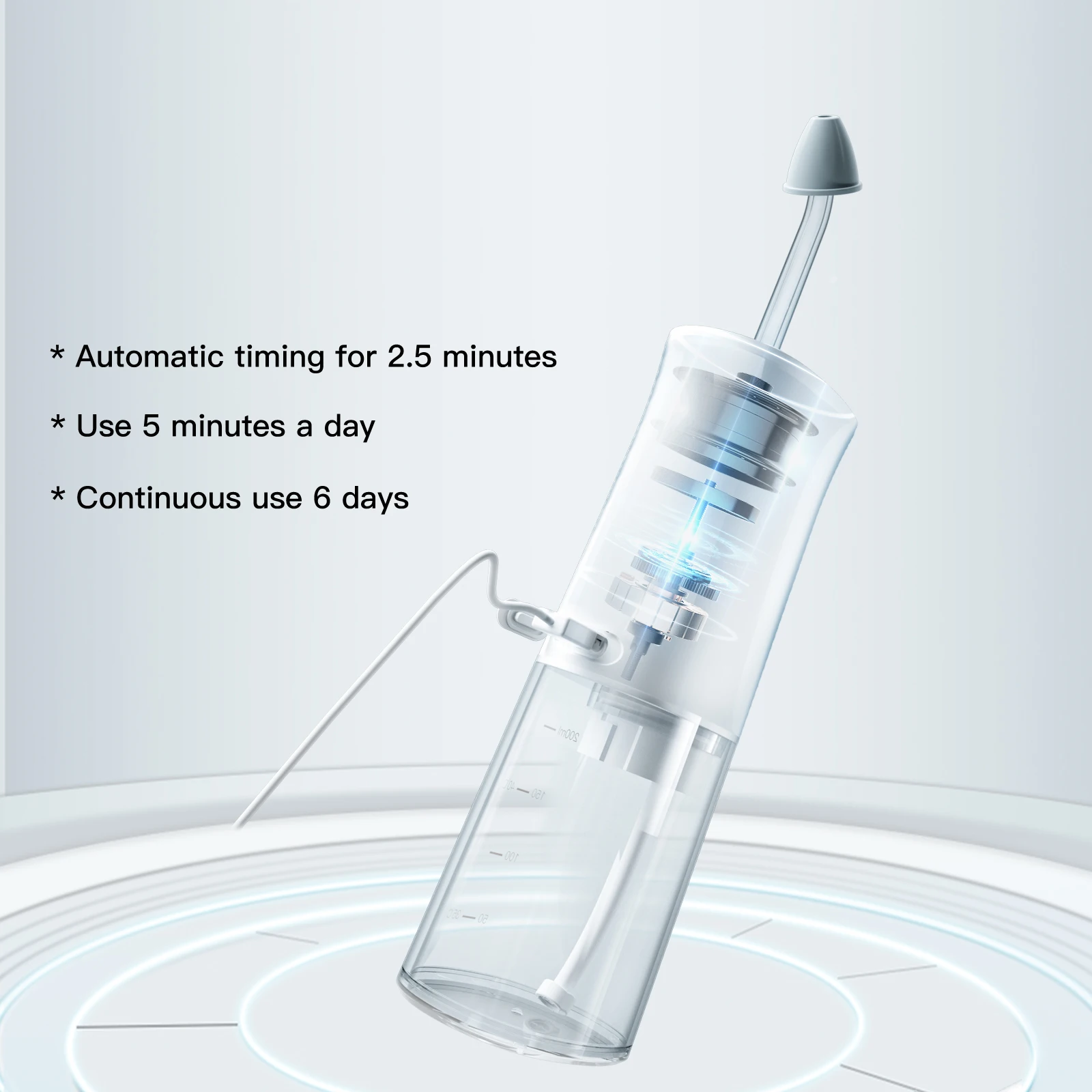 Portable 200ml Medical Device for Nasal Cleaning and Irrigation for Home Nose Washing Healthcare Supply
Portable 200ml Medical Device for Nasal Cleaning and Irrigation for Home Nose Washing Healthcare Supply