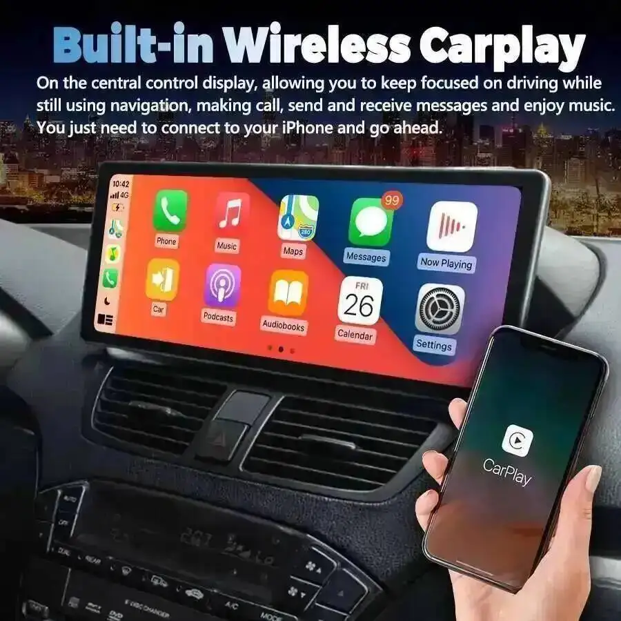 12.3inch For Acura MDX 2007-2013 Stereo GPS Navigation Multimedia Video Player Android Auto Car Radio Wireless Carplay Audio DSP
12.3inch For Acura MDX 2007-2013 Stereo GPS Navigation Multimedia Video Player Android Auto Car Radio Wireless Carplay Audio DSP