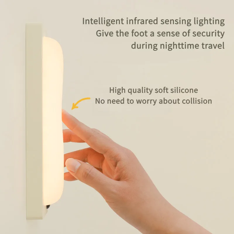 Dual Use Wireless Type Bedroom Sunset Automatic Lighting Human Body Induction Strip LED Night Light Charging
Dual Use Wireless Type Bedroom Sunset Automatic Lighting Human Body Induction Strip LED Night Light Charging
