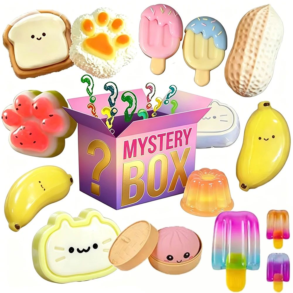 Hot Blind Box Mystery Kawaii Cat Paw Mochi Squishy, Simulated Food Fidget Toy, Cute Squeeze Foot Toy Antistress Stress-Relief
Hot Blind Box Mystery Kawaii Cat Paw Mochi Squishy, Simulated Food Fidget Toy, Cute Squeeze Foot Toy Antistress Stress-Relief