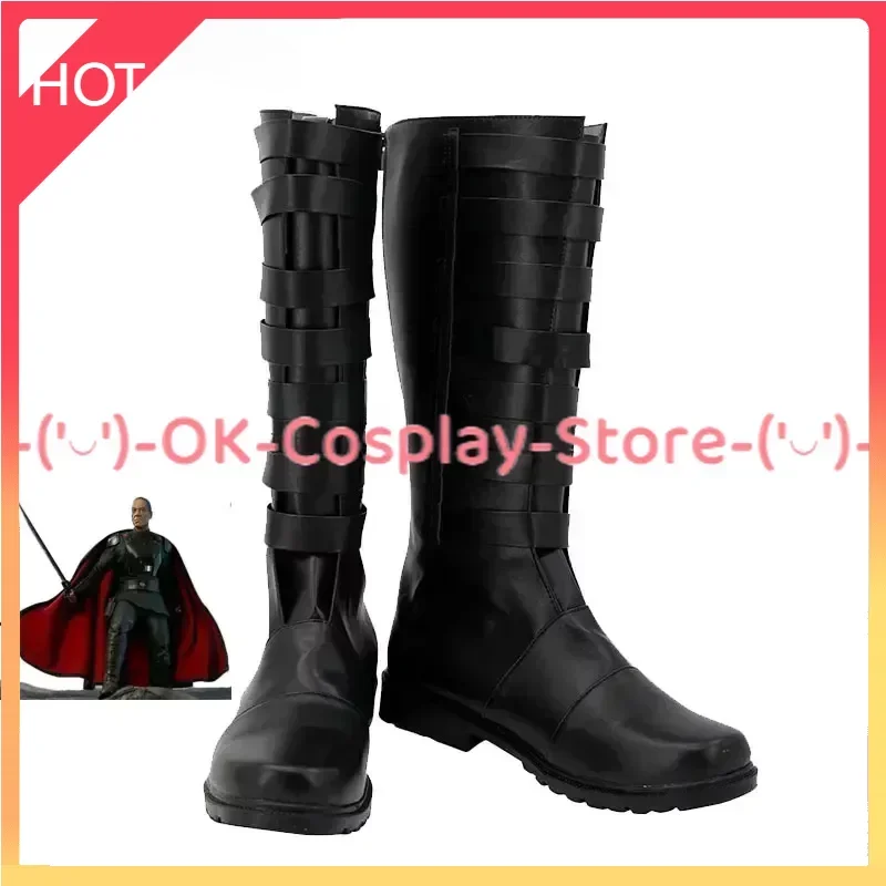 Moff Gideon Cosplay Shoes Black PU Leather Shoes Halloween Carnival Boots Cosplay Prop Custom Made
Moff Gideon Cosplay Shoes Black PU Leather Shoes Halloween Carnival Boots Cosplay Prop Custom Made