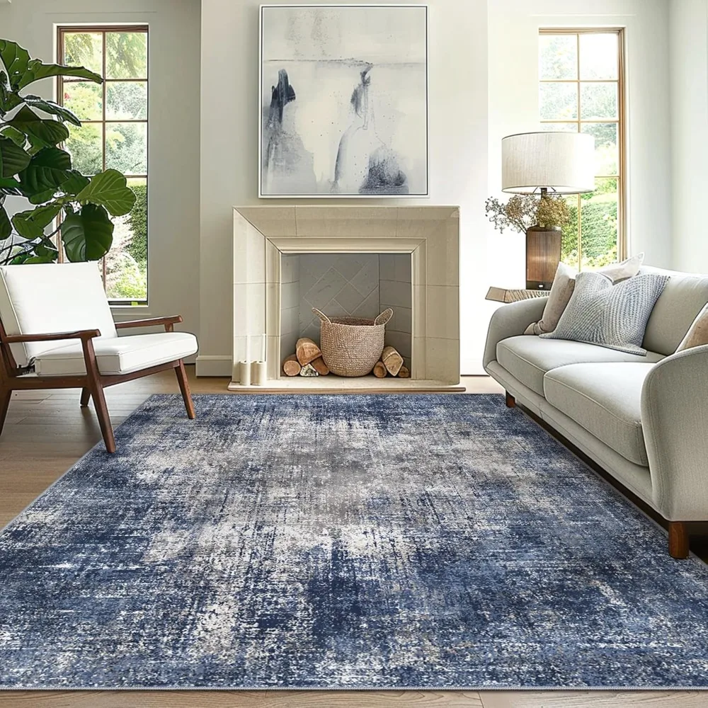 Washable Area Rugs For Living Room Bedroom, 10x14 Modern Abstract Non Slip Rug, Low Pile Soft Contemporary Indoor Floor Carpet
Washable Area Rugs For Living Room Bedroom, 10x14 Modern Abstract Non Slip Rug, Low Pile Soft Contemporary Indoor Floor Carpet