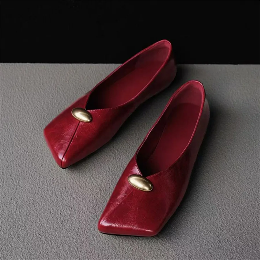 2026 New Spring Women Red Ballet Flats Comfort Casual Loafers Flat Heel Walking Shoes Woman Retro Square Toe Espadrilles
2026 New Spring Women Red Ballet Flats Comfort Casual Loafers Flat Heel Walking Shoes Woman Retro Square Toe Espadrilles