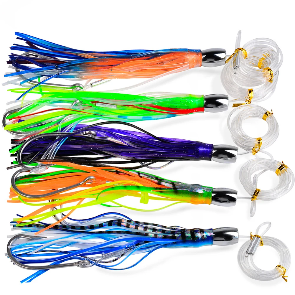 Saltwater Fishing Saltwater Trolling Lure Saltwater Fishing Bait Metal Silicone 2.35oz Weight 5 Colors Available
Saltwater Fishing Saltwater Trolling Lure Saltwater Fishing Bait Metal Silicone 2.35oz Weight 5 Colors Available