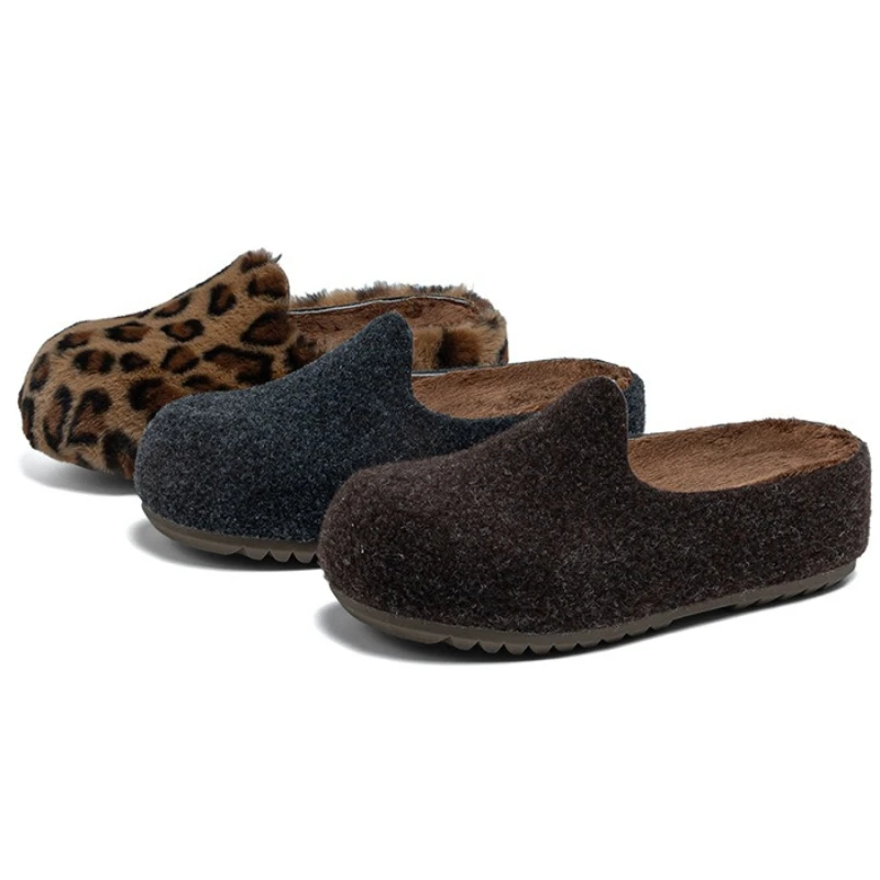 CICIYANG Women's Slippers Outdoor Wear New 2026 Spring Round Toe Flannel Closed Toe Slippers Retro Platform Slippers Female
CICIYANG Women's Slippers Outdoor Wear New 2026 Spring Round Toe Flannel Closed Toe Slippers Retro Platform Slippers Female