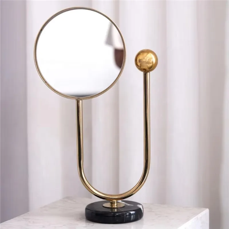 Factory Supply Decorative Vanity Makeup Hotel Home Table Decorative Marble Cosmetic Round Makeup Gold Stand Mirror
Factory Supply Decorative Vanity Makeup Hotel Home Table Decorative Marble Cosmetic Round Makeup Gold Stand Mirror