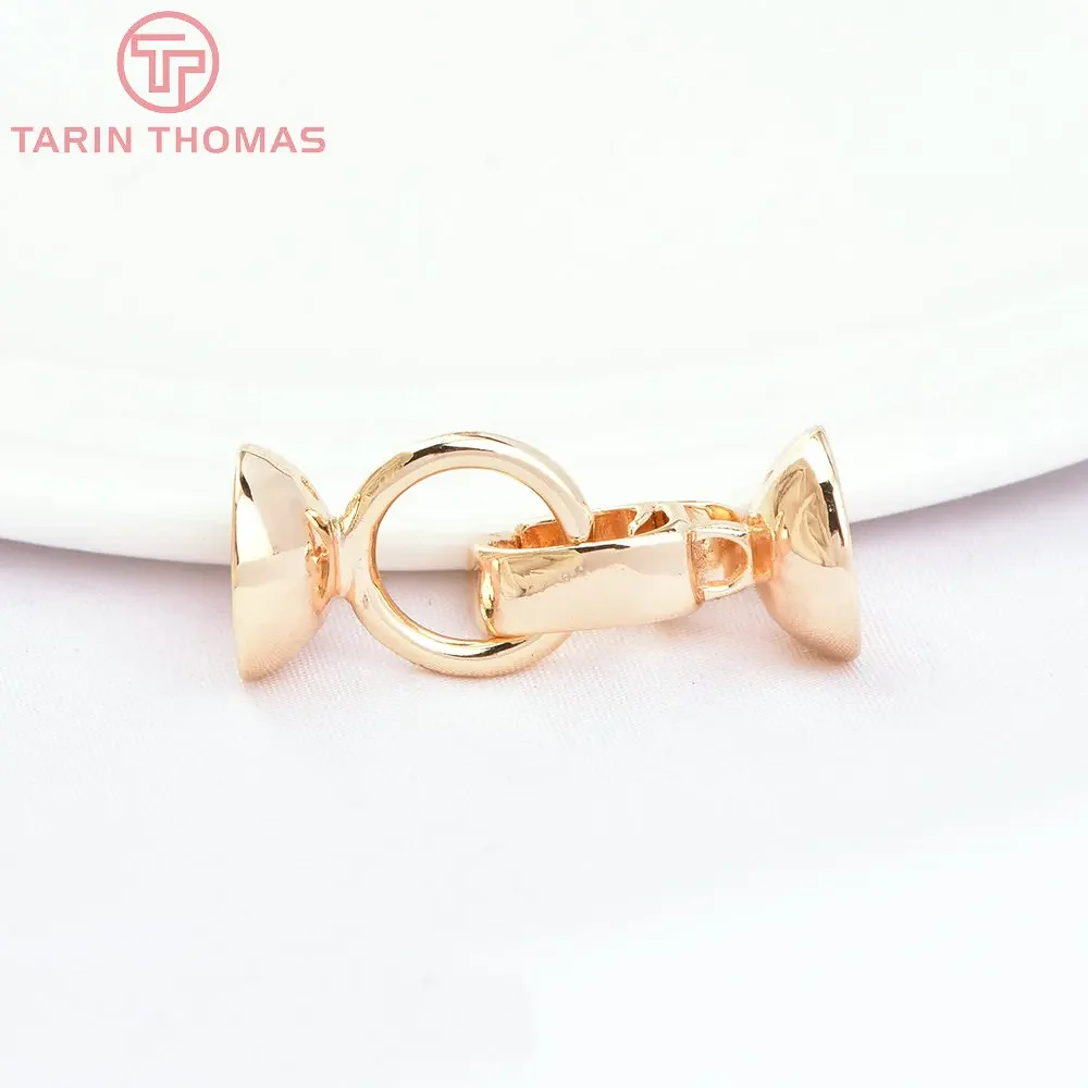 (5701) 2PCS 12x31MM 24K Gold Color Brass Bracelet Necklace Connector Clasp High Quality Diy Jewelry Accessories Wholesales
(5701) 2PCS 12x31MM 24K Gold Color Brass Bracelet Necklace Connector Clasp High Quality Diy Jewelry Accessories Wholesales